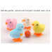 [READY STOCK] Cute Jumping Chicken Plush RANDOM Colour Clockwork Toy Baby Kids Children Educational